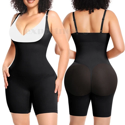 Body modellante donna controllo pancia busto aperto scolpire intimo modellante - Foto 20 di 34
