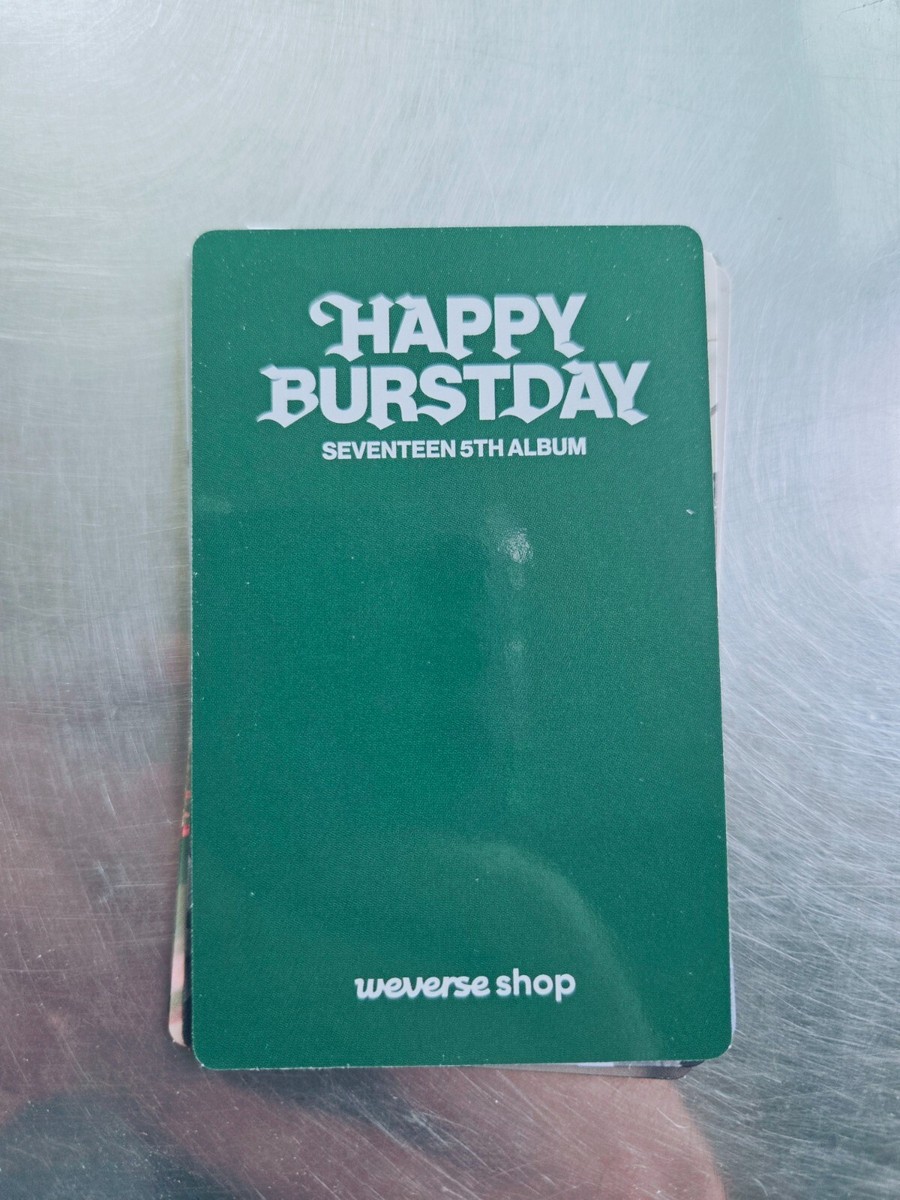 Seventeen The8 Photocard Official 