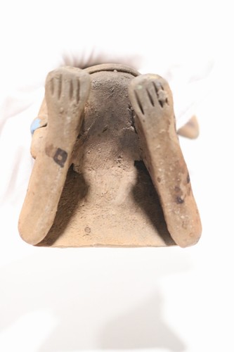 Vintage Aztec Mayan Mexican Folk Art Pottery Clay Flute Whistle - Picture 21 of 22