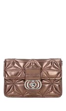 SHINY MINI SHOULDER BAG LAMINATED Borse a spalla o tracolla LA CARRIE Donna Marr