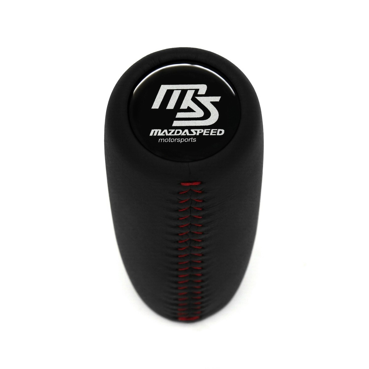 MAZDASPEED WEIGHTED SHIFT KNOB RED STITCH MIATA 3 MX6 RX7 RX8 CX7