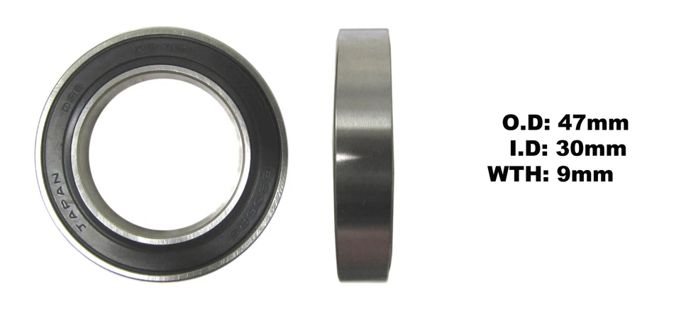 Rodamiento de rueda delantero L/H para Husaberg FE 450 E 2007 Foto 4 de 4