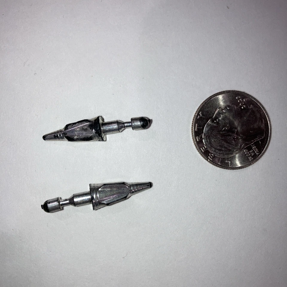 Figura de acción Two Slag Missile Rockets 1985 vintage G1 Transformers Triceratops Foto 2 de 2