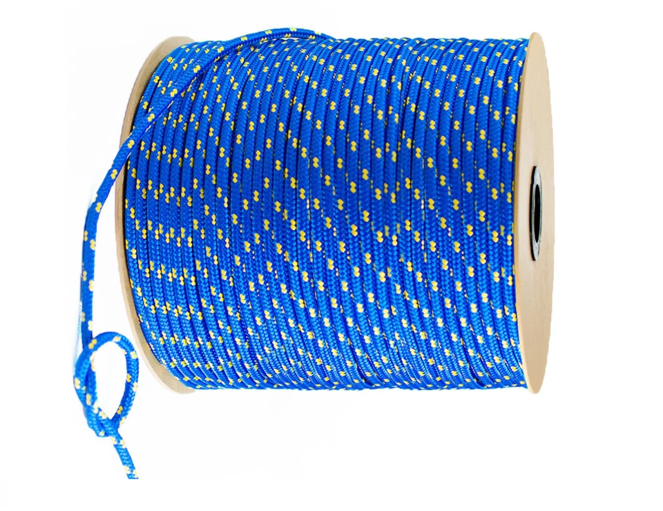 BLUEN Polypropylenseil Tauwerk Leine PP Seil Flechtleine Tauseil Reepschnur Ø3mm