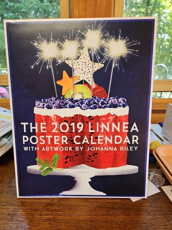 2019 Linnea Poster Calendar