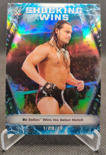2020 Topps Chrome WWE Shocking Wins #SW-17 Bo Dallas wrestling card
