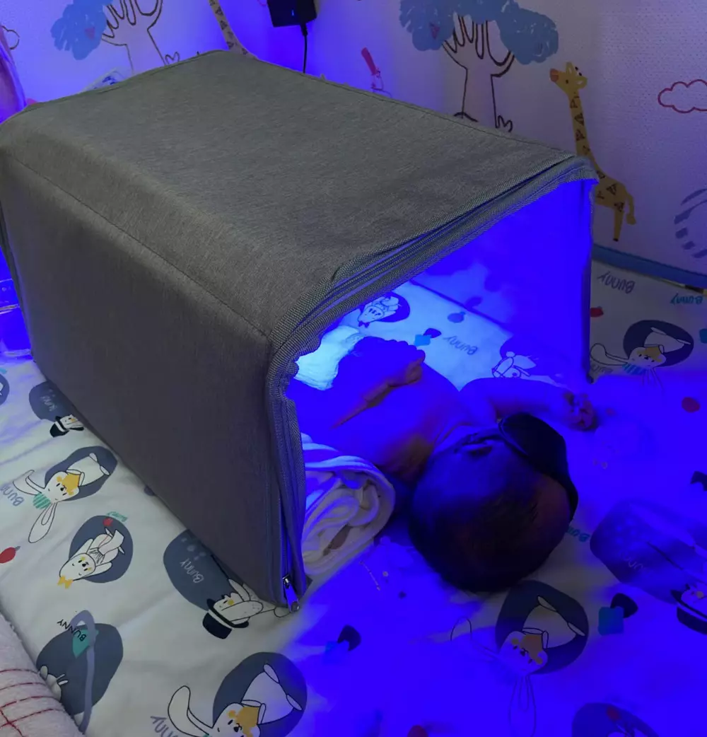 New Family Pediatric Neonatal Baby Jaundice Therapy 450nm LED Blue Light Box
