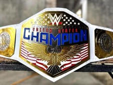women's united states championship belt wrestling replica title 4mm metal adult