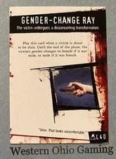 Horrorclix Gender-Change Ray #L4B Plot Twist Card USED The Lab