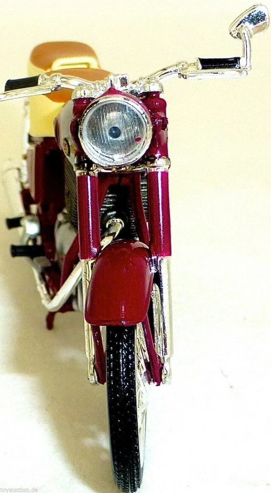 Simson 425S Motorrad Moped 425 S rot DDR 1:24 ATLAS 7168101 NEU OVP LA2 µ - Bild 3 von 4