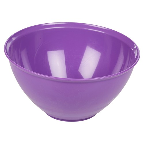2.2L Durable Plastic Mixing Salad Bowls Colorful, Microwave & Dishwasher Safe - Picture 10 of 20