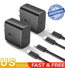45W Super Fast Charging Type C Wall Charger For Samsung Galaxy A16 A26 A36 A56