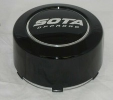 Sota Offroad Gloss Black Tall 8 Lug Wheel Rim Center Cap 1291s11 S1612-03 1291