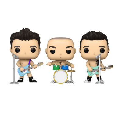 Funko POP Rocks Figur: Blink 182 3 Pack Hoppus / Barker / Delonge