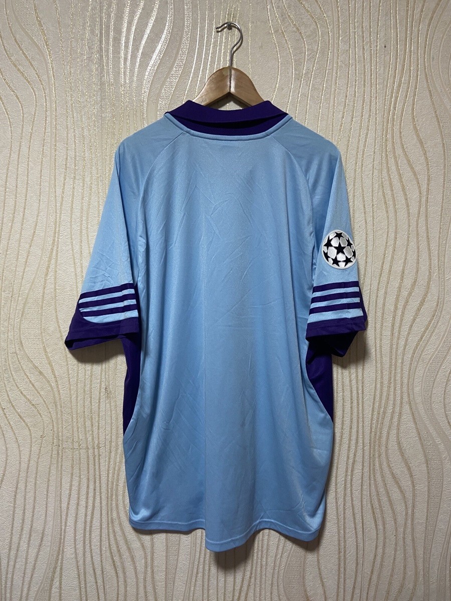 ANDERLECHT 2001 2002 AWAY FOOTBALL SHIRT SOCCER JERSEY ADIDAS sz