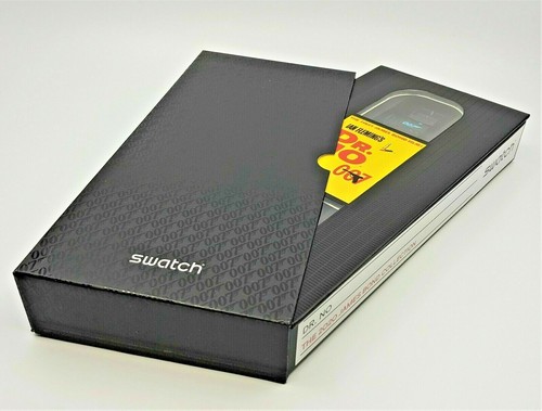 NEW IN BOX 2020 Swatch Dr. NO 1962 James Bond 007 Watch LE RARE FREE  SHIPPING | eBay