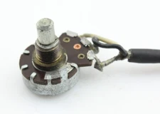 NOS S.C. Co. 750K Ohms 9" Bundle 2 Wire Ground Shield Audio Taper Potentiometer