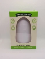Natures Truth Ultrasonic Essential Oil Mini Diffuser Aromatherapy 10 Hour Run