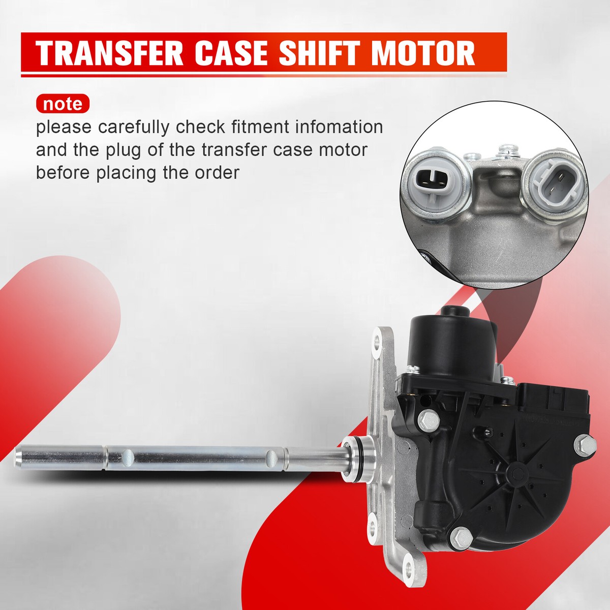 ファストマニュアルA Transfer Case Shift Actuator Motor For Toyota Tundra Tacoma