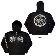 Men's Bring Me The Horizon Metal Logo Genxsis Zippered Hooded Sweatshirt Medium