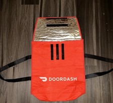 DOORDASH Thermal Insulated Hot Cold Food Delivery Pizza Bag Fast Food Door Dash