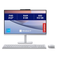 Lenovo A100 23.8 All-in-One PC i3-N305 8GB RAM 512GB SSD Windows 11 Home Grey