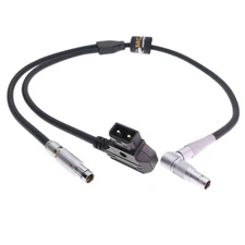 Run Stop Cable for ARRI cPRO Motor Camin CAM, 7Pin Male to RS 3 Pin Male + D Tap