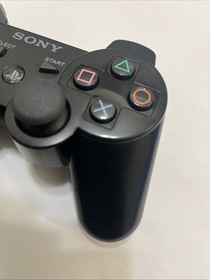 OEM Sony PS3 Controller Genuine DualShock 3 - Tested-  Black