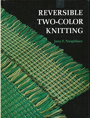 Reversible two-color knitting by Neighbors