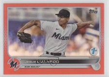 2022 Topps Series 1 1st Edition Red 45/50 Jesus Luzardo #11 0qc1
