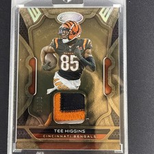 2022 Panini Certified Football Tee Higgins #/50 Materials Mirror Patch SP MINT