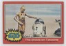 1977 Topps Star Wars The Droids on Tatooine #96 0f6