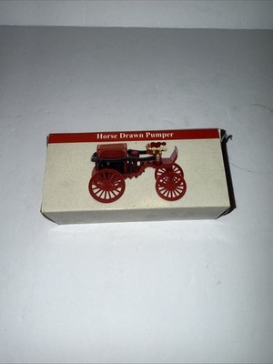 VINTAGE 2000 THE READERS DIGEST 1908 HORSE DRAWN PUMPER FIRE ENGINE