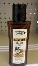 Personal Care COCONUT BODY OIL Made With Natural Coconut Oil 4 Fl Oz