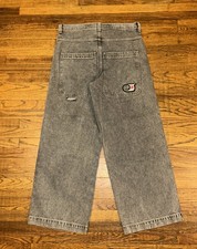 Jnco 101 Twin Cannon Jeans, 26  Vintage Style Big Baggy Skater Pants -38X34