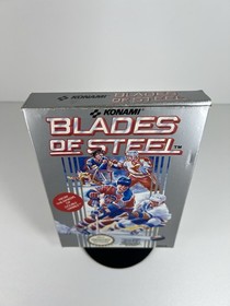 Blades Of Steel for Nintendo NES Complete in Box Cleaned and Play Tested Konami