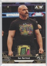 2023 Upper Deck AEW All Elite Wrestling Gold Memorabilia Dax Harwood #50 17an