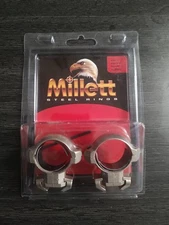 Millett 30mm Med Hight Scope Rings Nickel