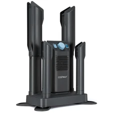 Costway Electric Shoe Boot Dryer 4 Shoes W/ Ozone Disinfection 180 Mins Timer