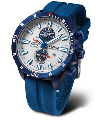 Vostok Europe Almaz World Timer YM8J-320D657 Herren Quarzuhr