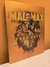 Mad Max Fury Road 4k Steelbook ONLY RARE OOP ZAVVI (NO DISCS) LIKE NEW