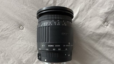 Sigma Zoom 28-200mm F/3.8-5.6 Objektiv Exzellent Aus Japan Gebraucht