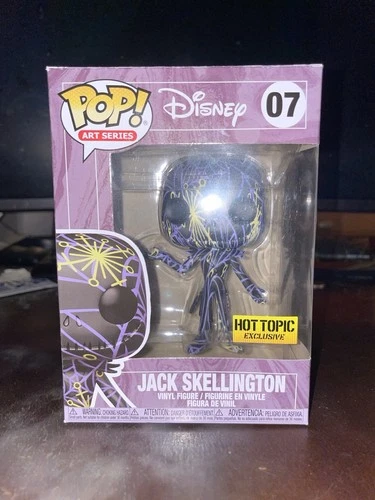 Disney Funko Pop! Jack Skellington #07 (Black/Purple)