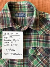 RARE Iron Heart IHSH-19 flannel medium