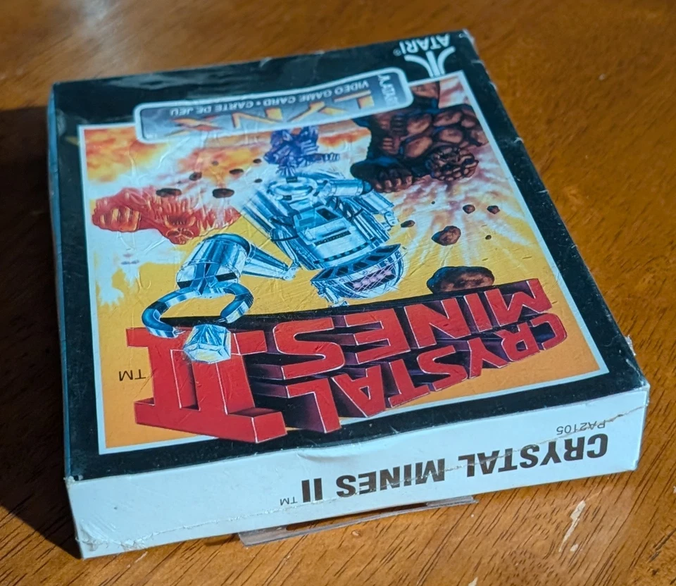 1991 Atari Lynx Crystal Mines II, Factory Sealed  - Image 3 of 4