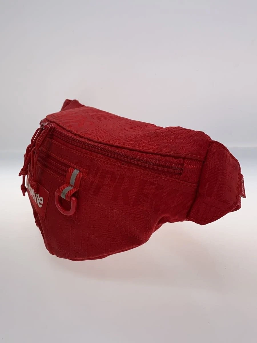 Sac taille suprême/nylon/rouge