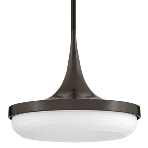 Fredrick Ramond FR35047 Elsa 14"W LED Pendant - Black - Picture 1 of 3