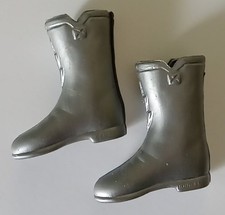Ideal Captain ACTION BOY SILVER SPACE BOOTS 1967