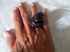 Anello Fish Design Gaetano Pesce NO B. Munari Joe Colombo Kartell anni '70