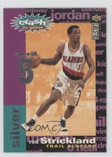 1995-96 Upper Deck Collector's Choice Silver Rod Strickland (April 5) #C13 0l4h